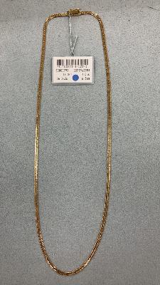 K18 12 TripleCut Necklace 6.86g 45cm