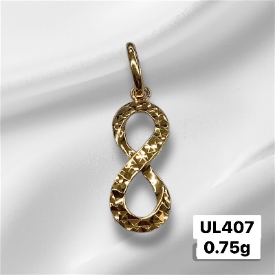 K18 Infinity Pendant