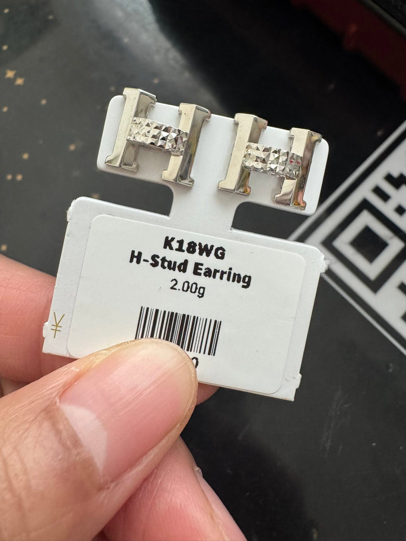 H-Stud Earrings