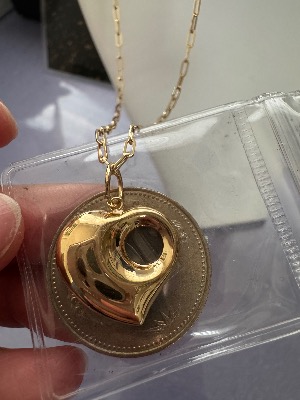 K18 Monaca Charm Pendant