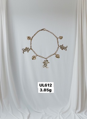 K18 Ai w/Mini Monaca Charm Bracelet