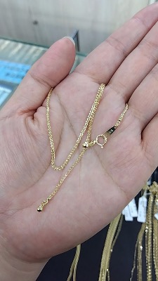 K18 Franco Link Chain