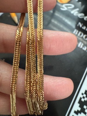K18 12TripleCut Kihei Necklace