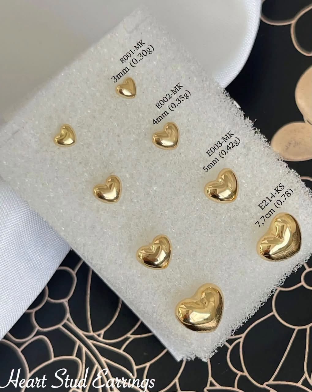 E001-E003 E214 Earrings