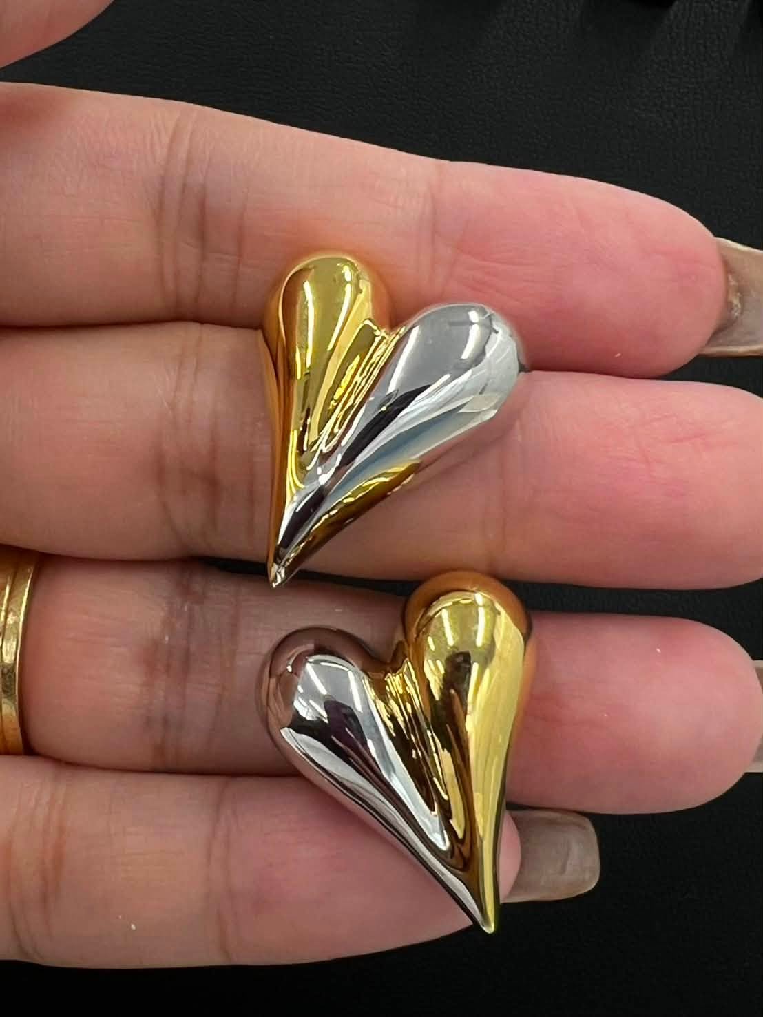 Heart Earrings II