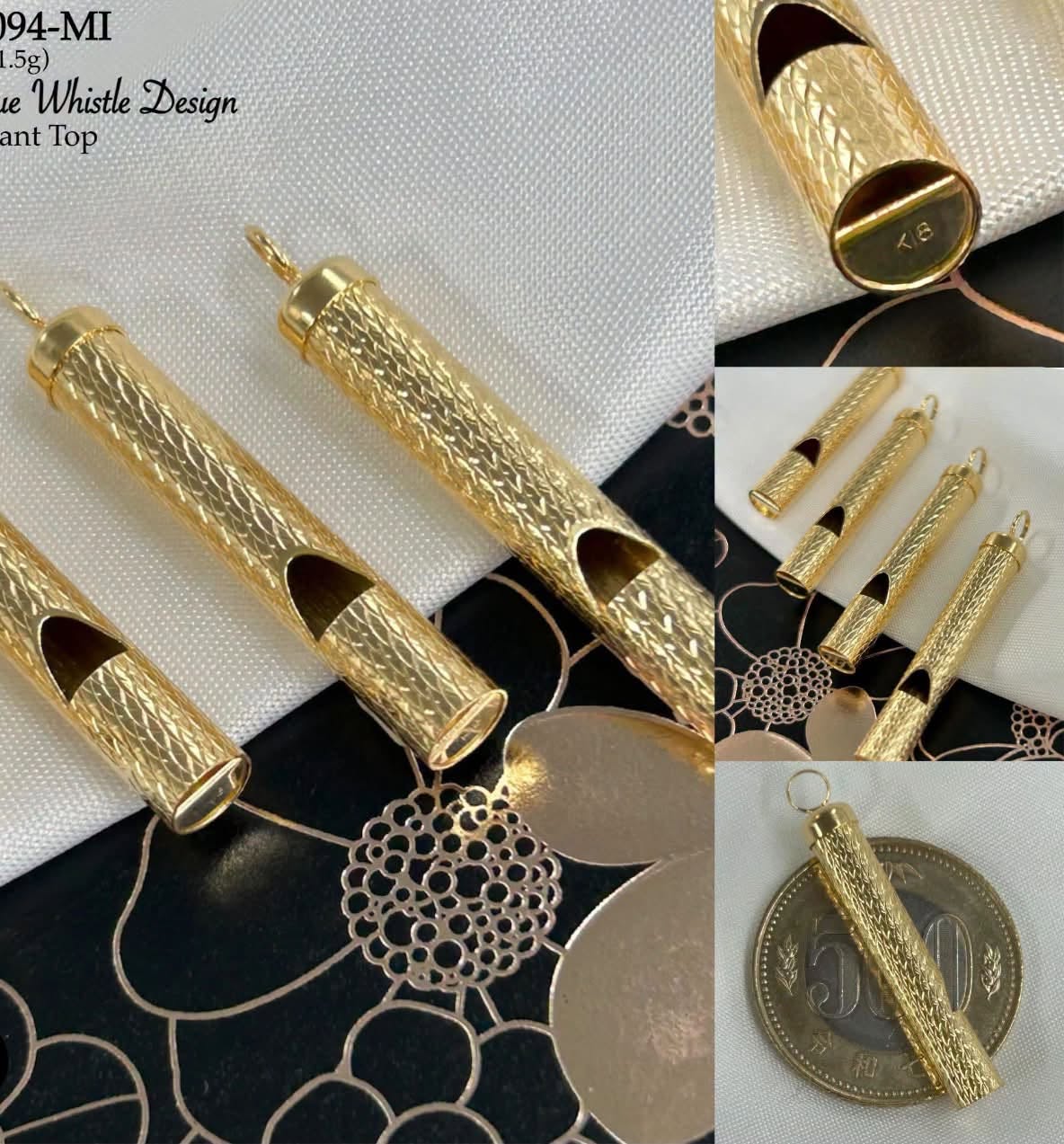 Whistle Design Pendant